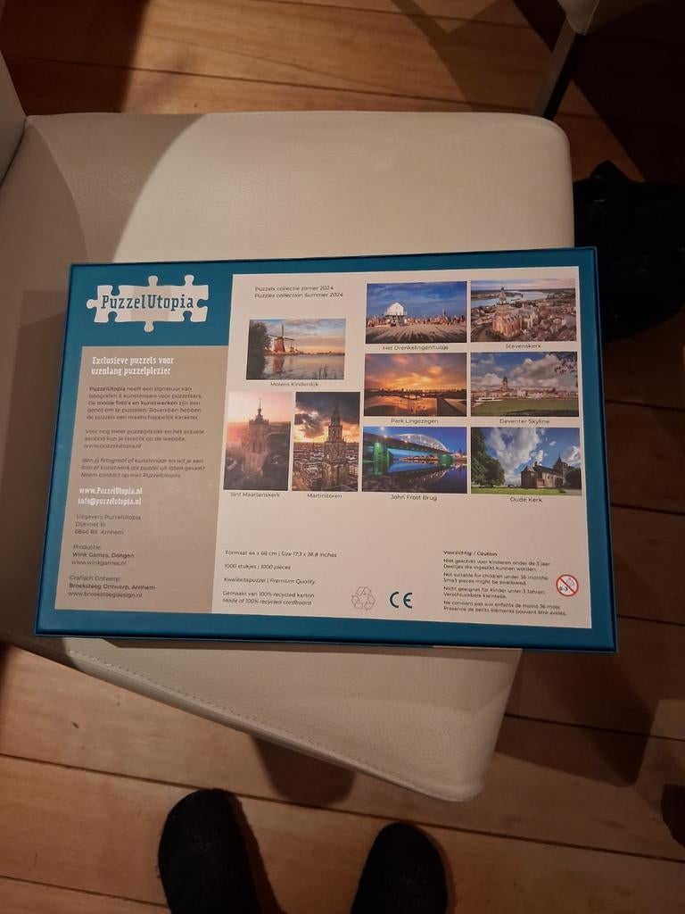 Puzzel UTOPIA SINT MAARTENSKERK ELST GLD., Ophalen of Verzenden, Minder dan 500 stukjes, Nieuw