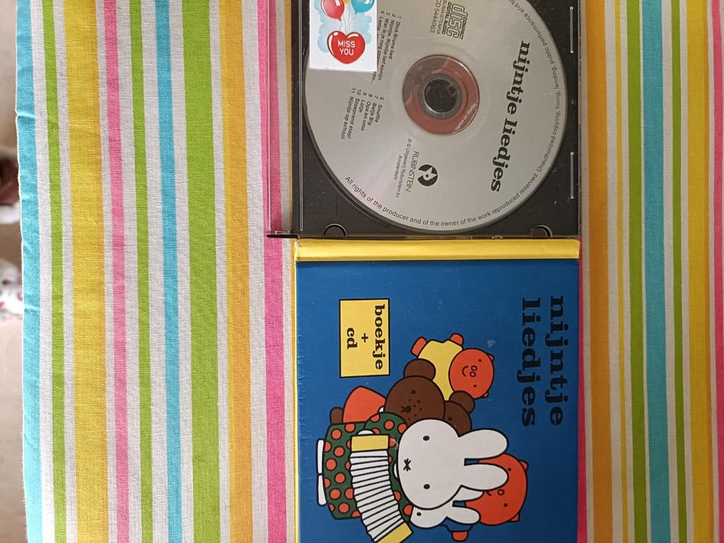 Nijntje liedjes, Ophalen of Verzenden, Zo goed als nieuw, Muziek, 3 tot 5 jaar