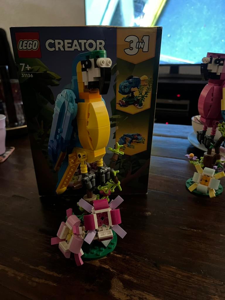 Lego creator 3 in 1 31136, Ophalen, Zo goed als nieuw, Complete set, Lego
