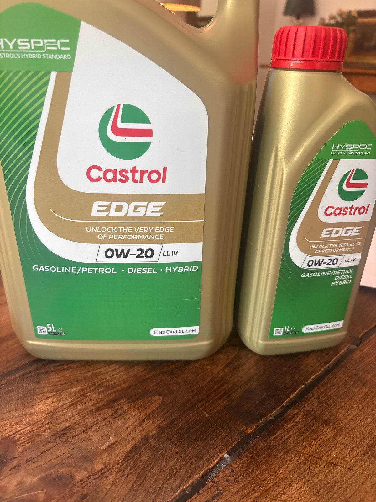 Castrol EDGE 0W-20 LL IV Motorolie - 5L en 1L Flessen, Ophalen, Nieuw, Overige automerken
