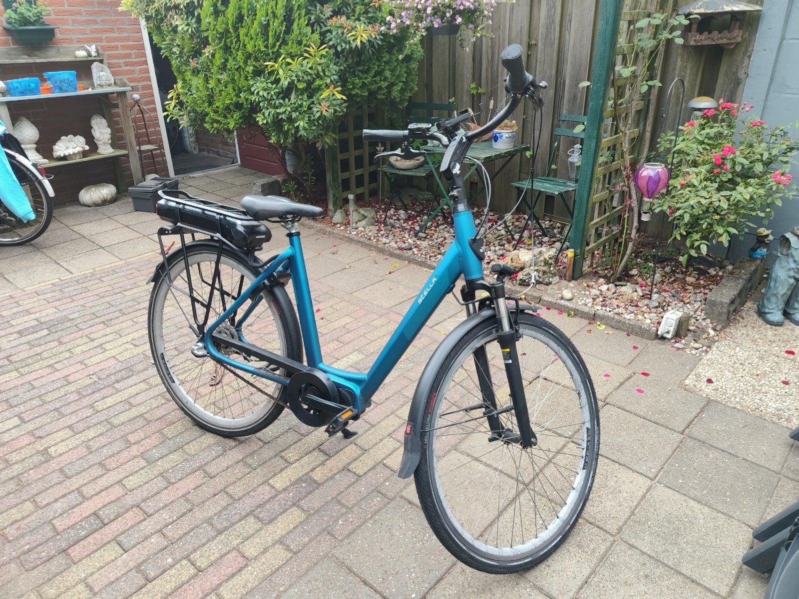 Stella fiets met Shimano middenmotor, Fietsen en Brommers, Elektrische fietsen, Ophalen