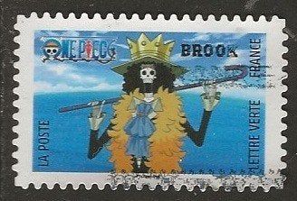 Frankrijk 314, Brook voor TonW, Verzenden, Gestempeld