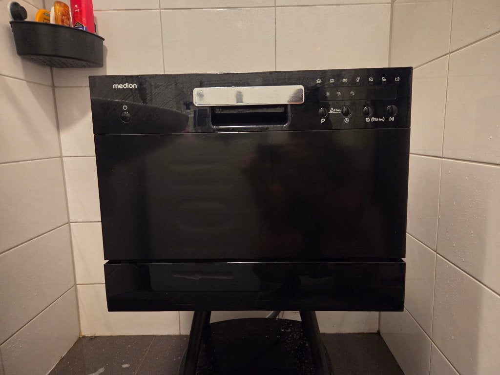 LEKT; GRATIS & OPHALEN Medion Tafelvaatwasser DWT 60, Witgoed en Apparatuur, Ophalen, Gebruikt, Vrijstaand, Minder dan 85 cm