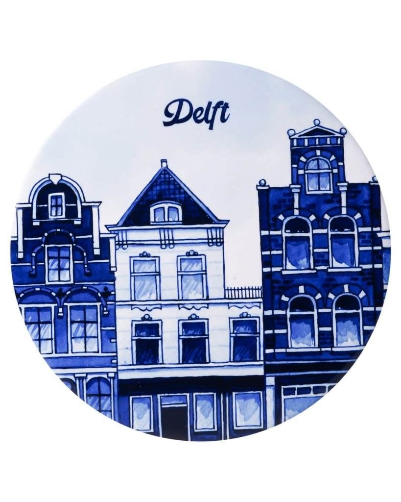 Heinen Delfts Blauw pannenonderzetter Delft 18 cm, Huis en Inrichting, Overige merken, Keramiek, Overige typen, Ophalen of Verzenden