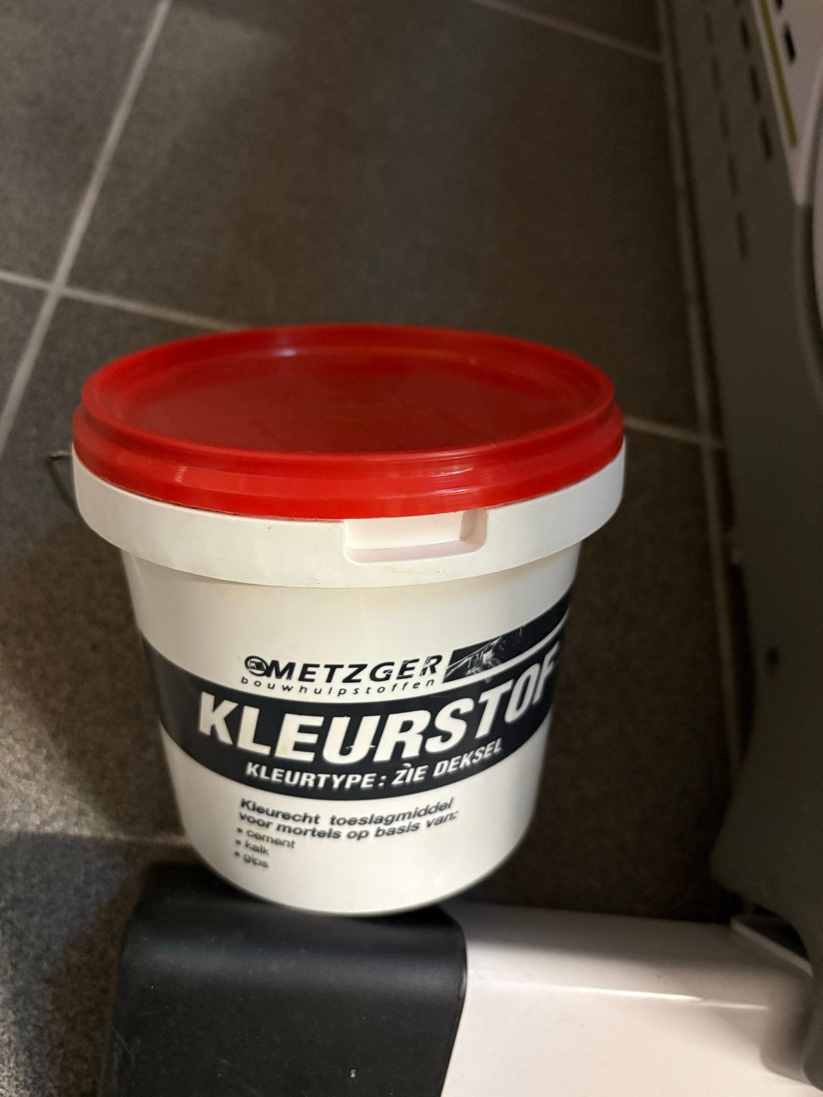 Metzger Kleurstof voor mortel - Rood, Bruin, Ophalen of Verzenden, Minder dan 5 liter, Verf