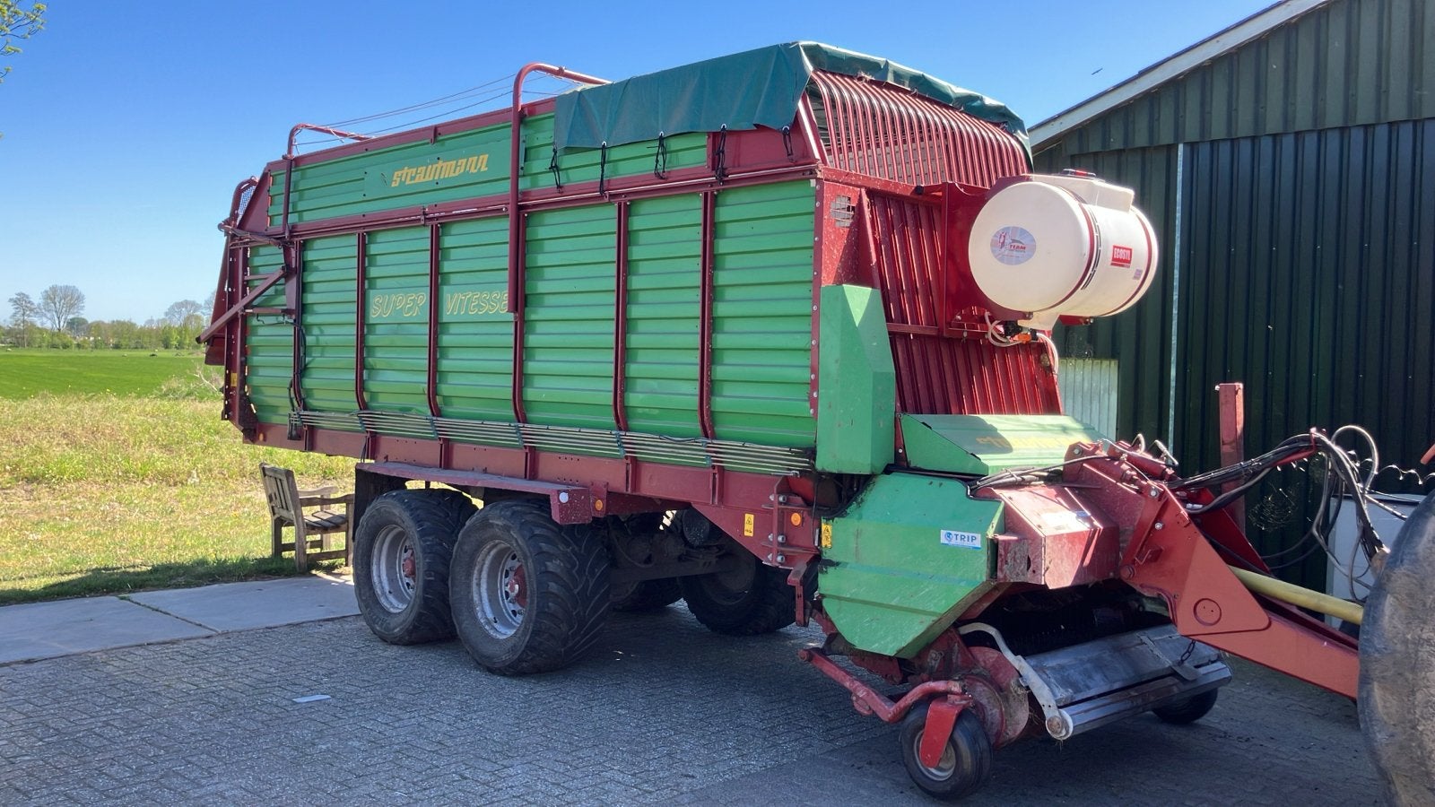 Strautmann Super Vitesse 3 opraapwagen, Zakelijke goederen, Ophalen, Veehouderij, Voertechniek