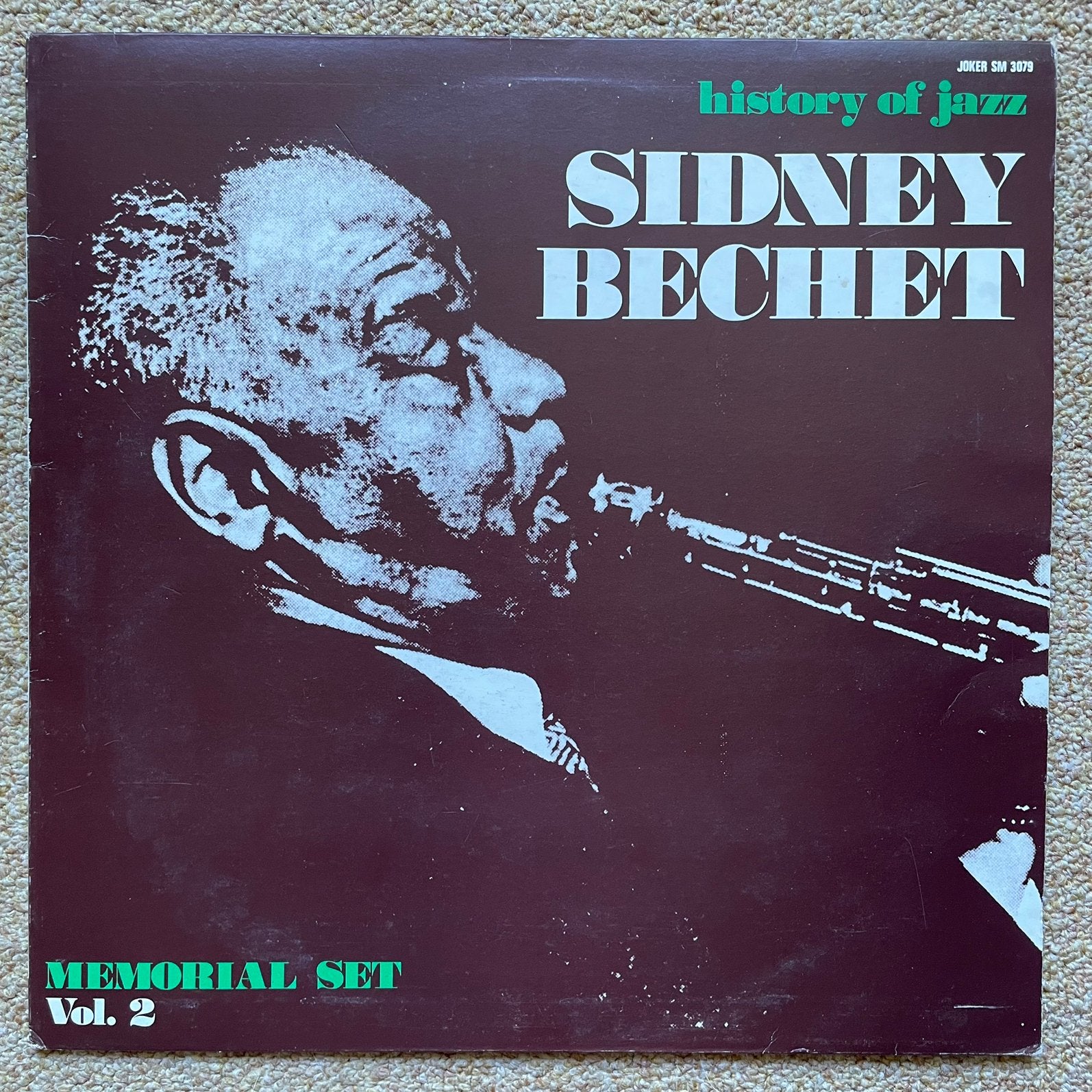 Lp Sidney Becket, Cd's en Dvd's, Vinyl | Jazz en Blues, Ophalen of Verzenden, Zo goed als nieuw, Overige formaten, Jazz