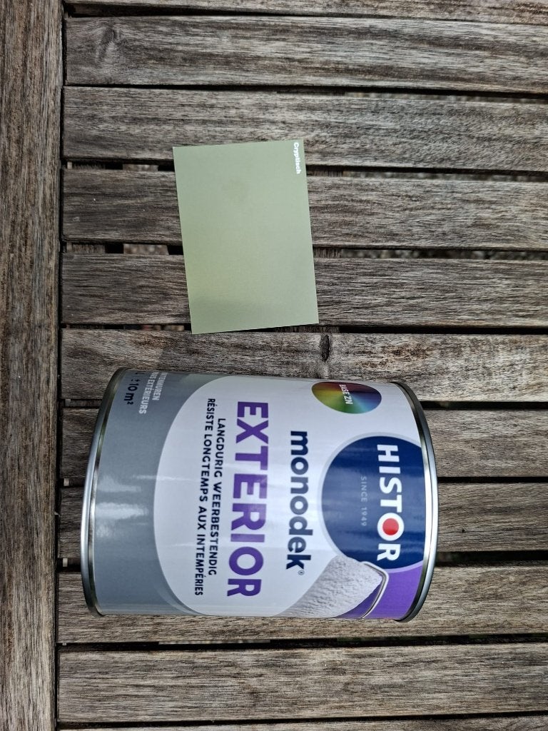 Histor muurverf, buiten 1 liter, Ophalen
