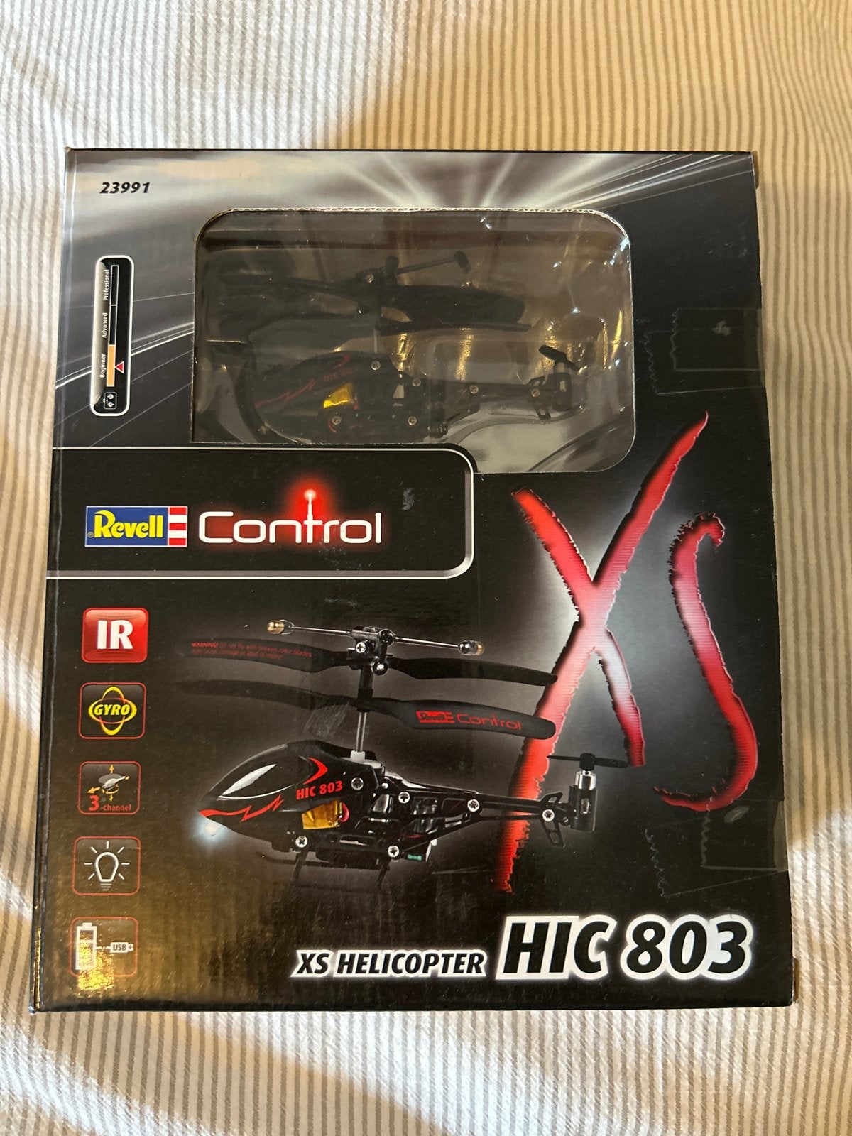 Revell Control XS Helikopter HIC 803 IR Gyro, Elektro, RTF (Ready to Fly), Helikopter, Ophalen of Verzenden