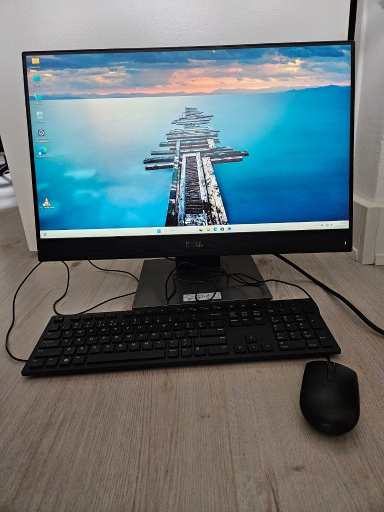 DELL Opti 5480 AIO, 24", Intel i3, 8GB, 512GB SSD, Win11Pro, Computers en Software, Desktop Pc's, Zo goed als nieuw, 3 tot 4 Ghz