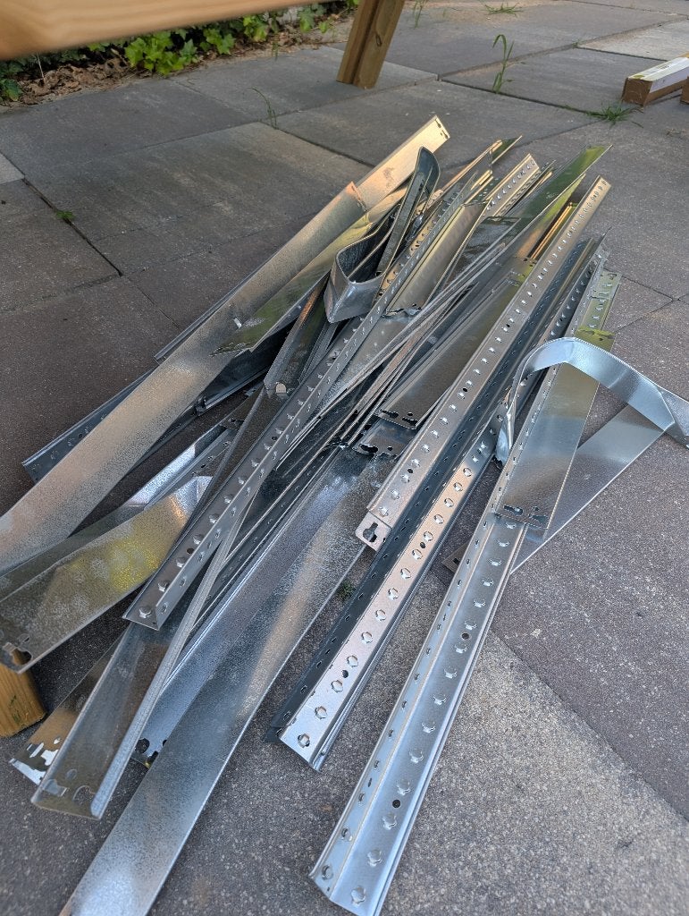 Oud ijzer, Ophalen, Gebruikt, Aluminium