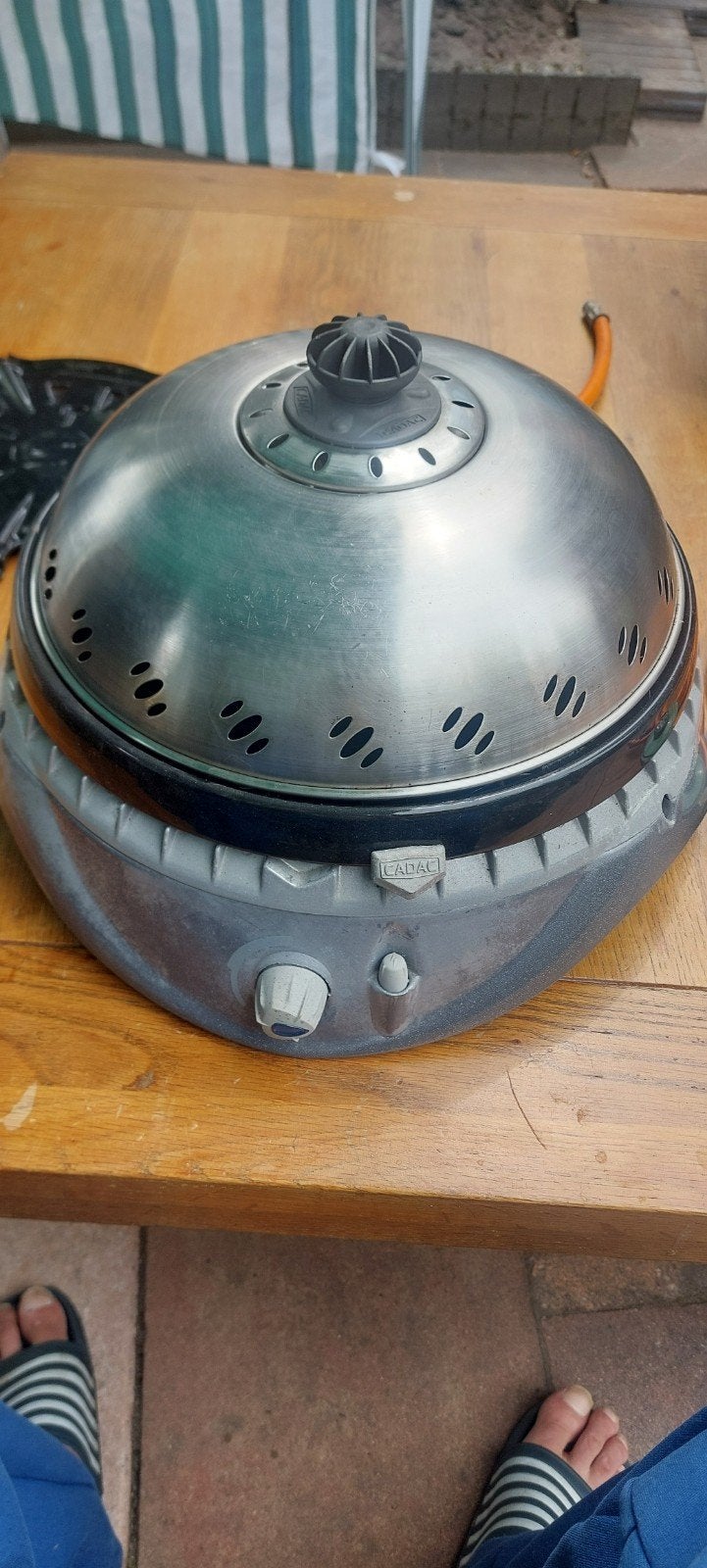 Cadac Safari Chef 2 gasbarbecue met accessoires, Ophalen, Gebruikt, Cadac
