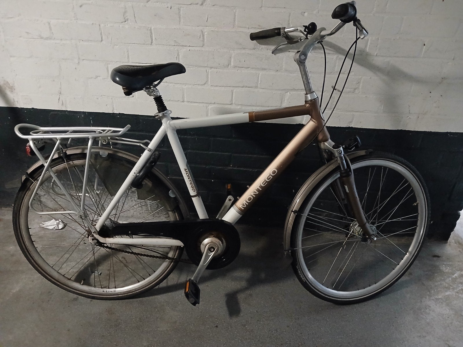 Montego Damesfiets - Zo goed als nieuw, Overige merken, 53 tot 56 cm, Velgrem, Versnellingen