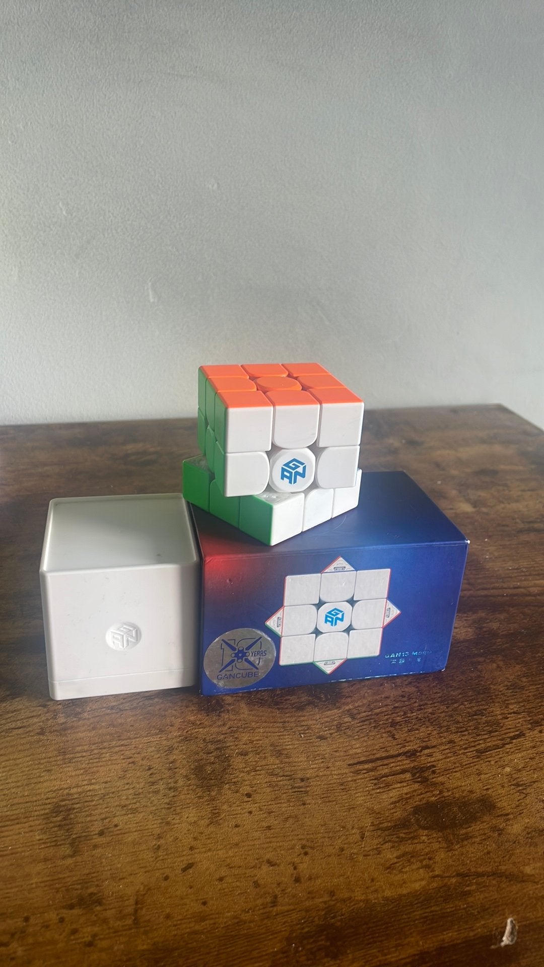 Gan 13 maglev, Hobby en Vrije tijd, Denksport en Puzzels, Ophalen of Verzenden, Minder dan 500 stukjes, Gebruikt, Rubik's of 3D-puzzel