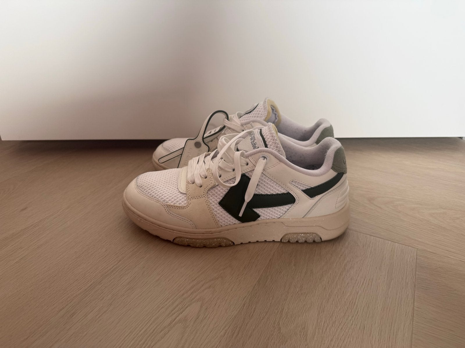 Off-White Out of Office Sneakers Maat 43, Ophalen of Verzenden, Gedragen, Wit, Sneakers of Gympen