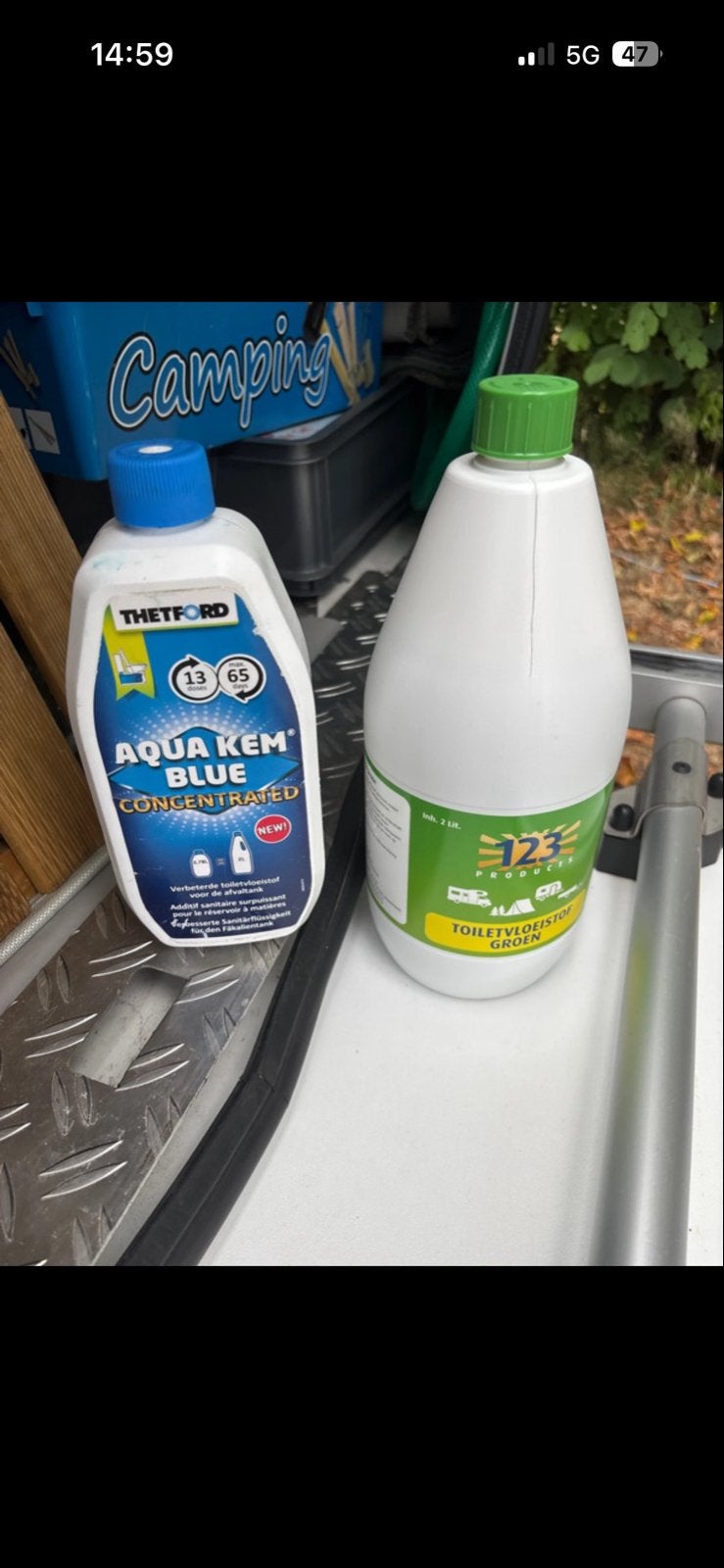 Toiletvloeistof voor chemisch toilet - Thetford Aqua Kem Blu, Caravans en Kamperen, Ophalen of Verzenden, Nieuw