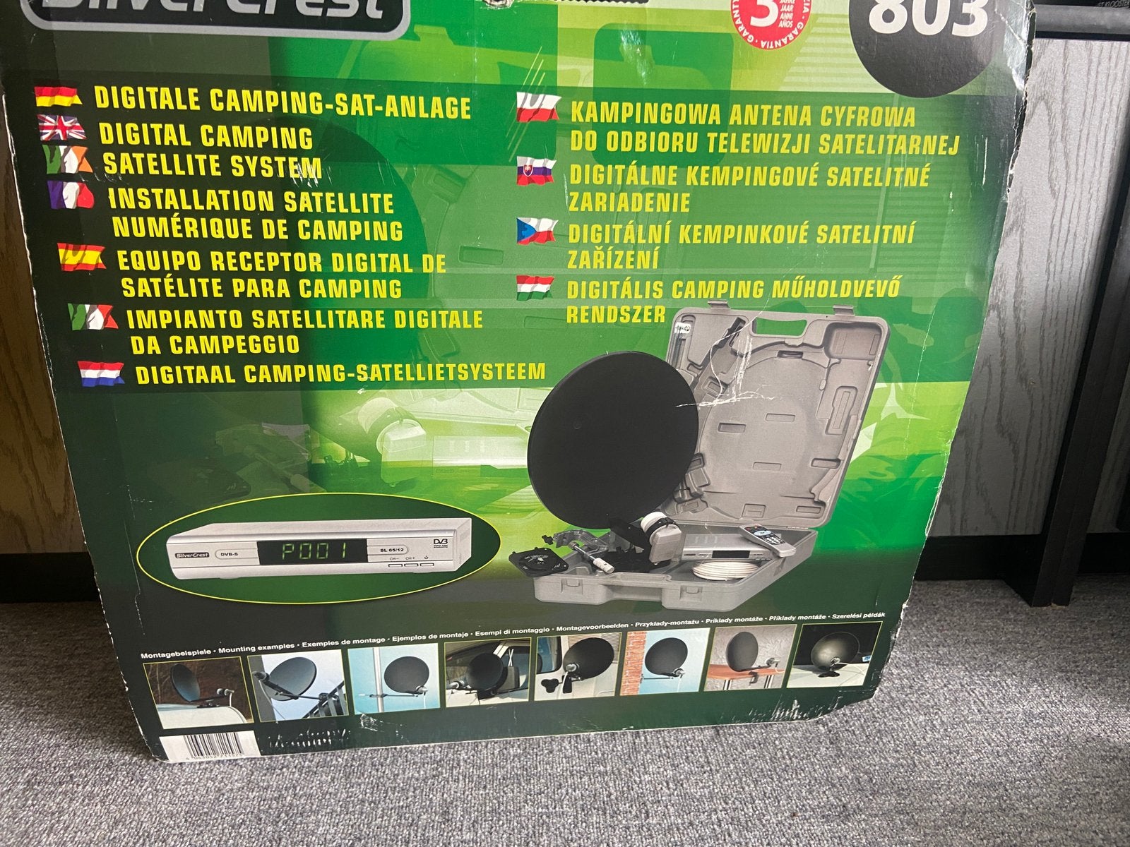 Sateliet ontvanger ., Ophalen of Verzenden, Zo goed als nieuw