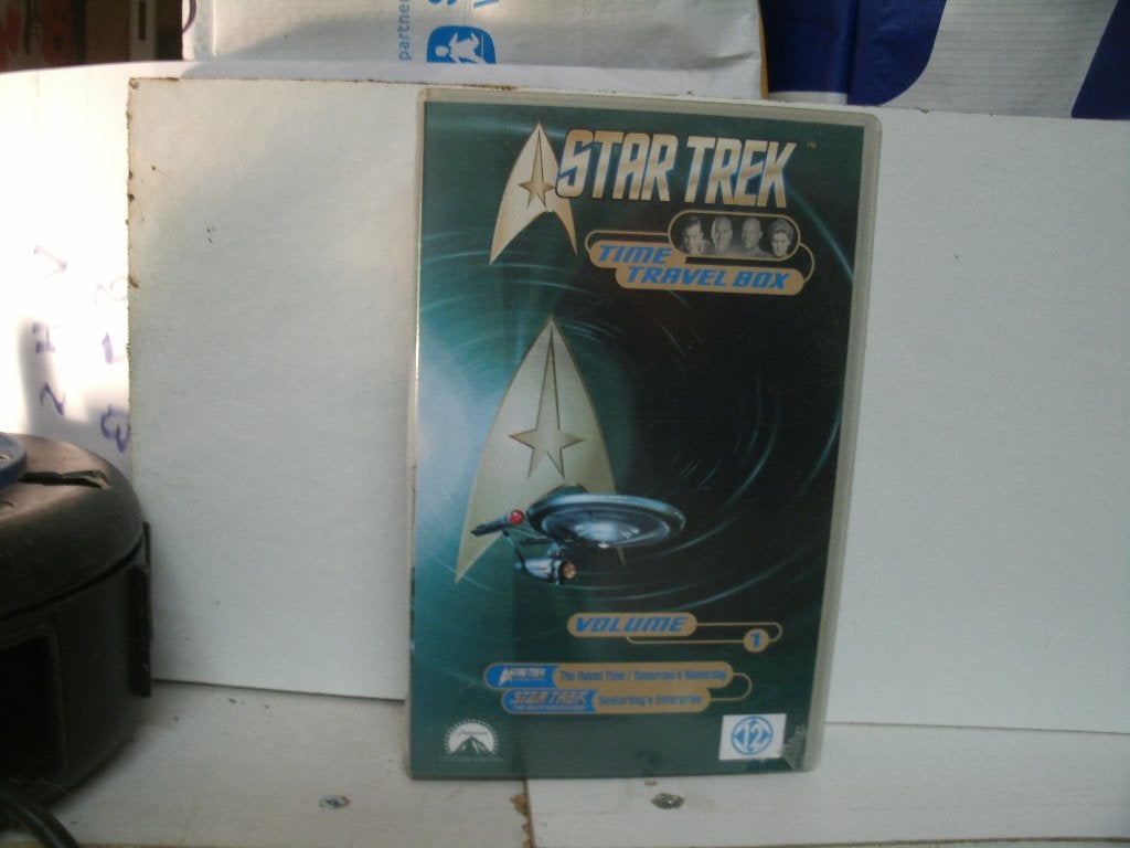 vhs 186b star trek time travel volume 1, Cd's en Dvd's, VHS | Film, Alle leeftijden, Ophalen of Verzenden, Gebruikt, Science Fiction en Fantasy