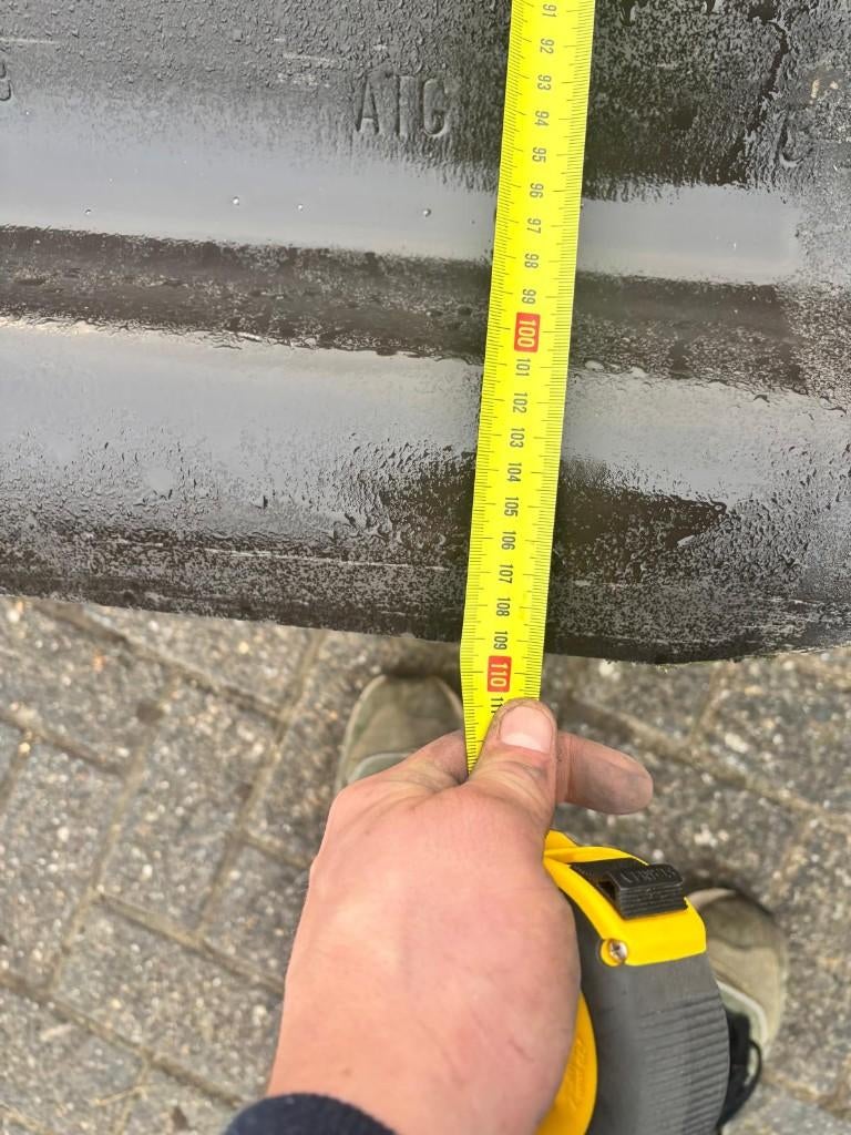 Grote partij Eternit asbestvrije golfplaten (ca 1.000 stuks), Ophalen, Kunststof, Gebruikt, Zwart