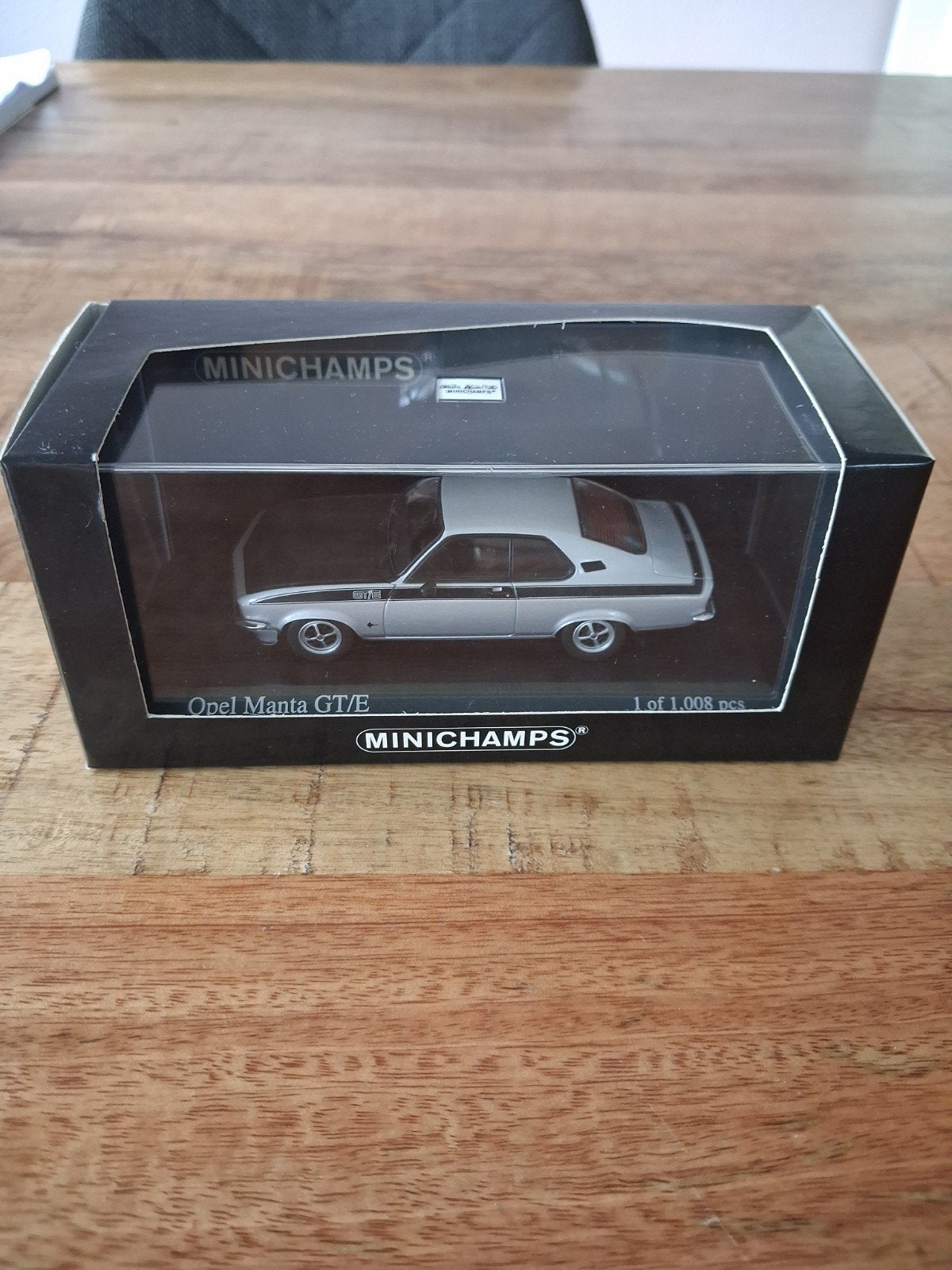 Opel Manta GT/E Minichamps., Ophalen of Verzenden, Nieuw, Auto, MiniChamps