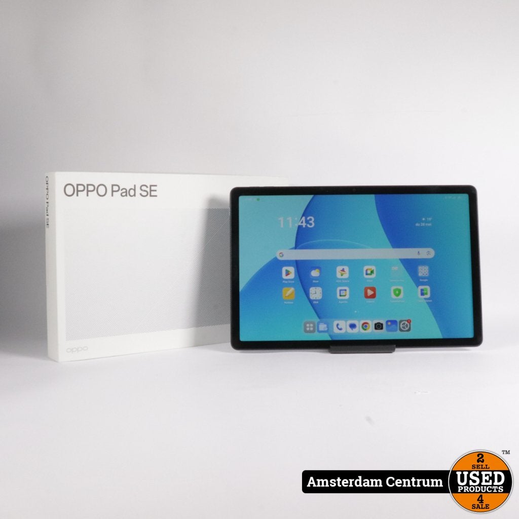 OPPO PAD SE 128GB - Zeer nette staat, Oppo, Gebruikt, Support@oppo.com, No.18 Haibin Road
Wusha Village, Chang'an Town
Dongguan, Guangdong
China