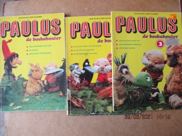 adv3764 paulus de boskabouter 3, Eén stripboek, Ophalen, Gelezen