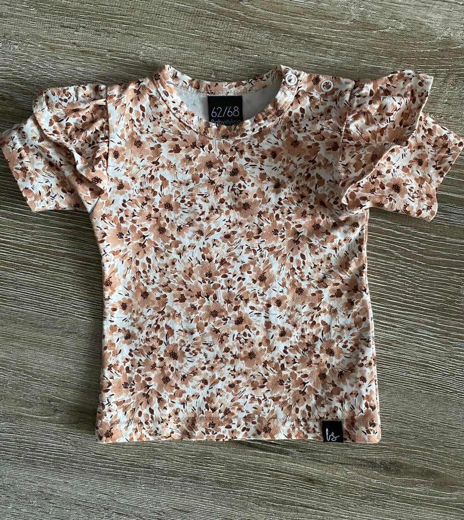 Babystyling shirtje maat 62/68, Ophalen of Verzenden, Zo goed als nieuw, Meisje, Shirtje of Longsleeve