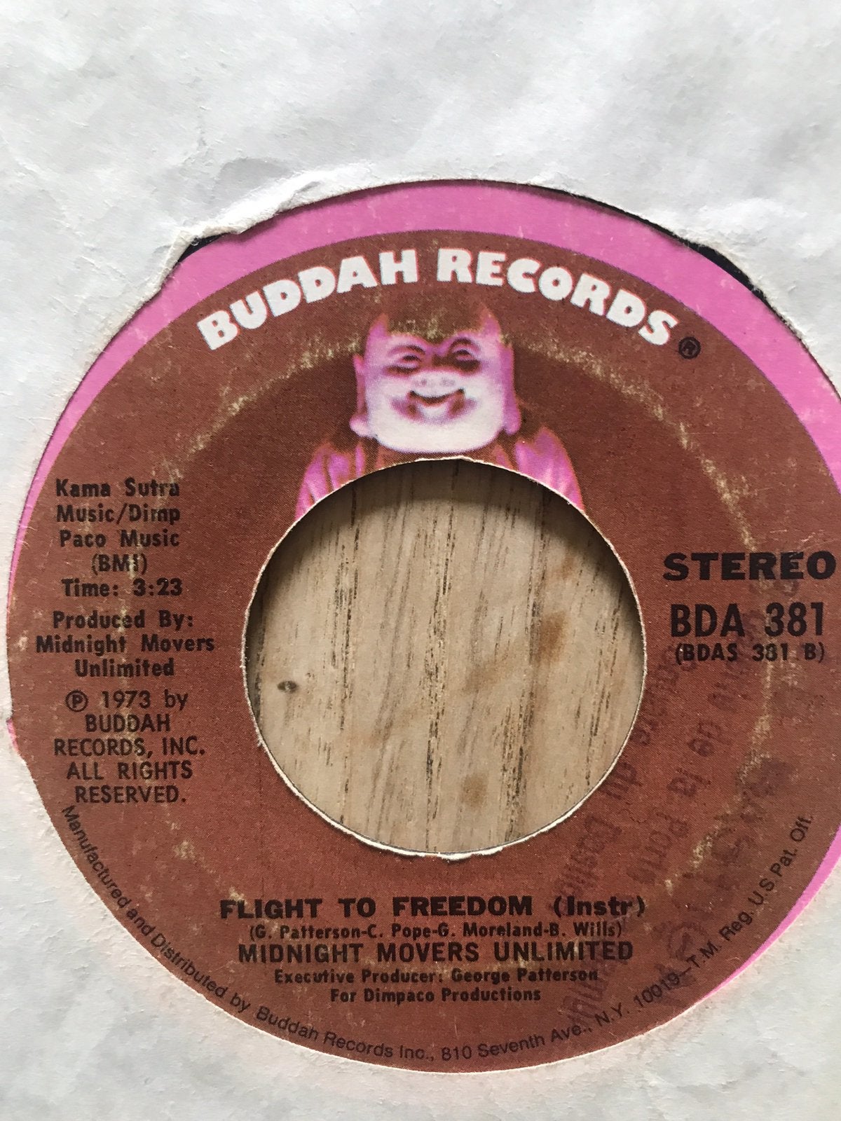 Midnight movers unlimited. / party / flight to freedom, Ophalen of Verzenden, Zo goed als nieuw, Pop