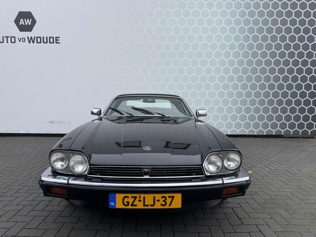 Jaguar XJS 5.3 V12 Coupé Cabrio Leer Unieke staat, Auto's, Automaat, Gebruikt, 4 stoelen, Zwart