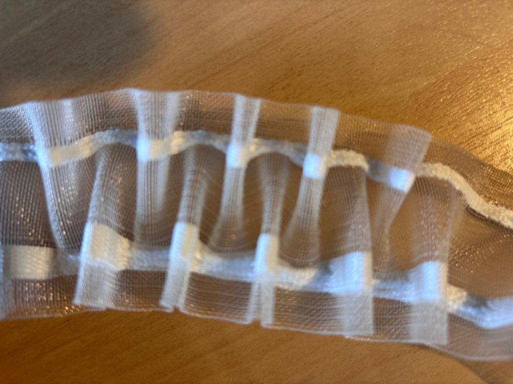 Smokband Gordijnband Plooiband band gordijn plooien NIEUW, Hobby en Vrije tijd, Ophalen of Verzenden, Nieuw, Lint, Band of Elastiek