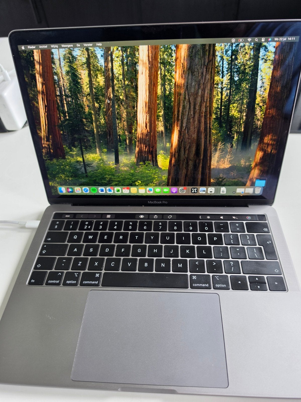 Apple MacBook Pro 13" 2019 -i5, 8GB RAM, 128GB SSD, TouchBar, Computers en Software, Apple Macbooks, Gebruikt, Qwerty, 8 GB, 13 inch