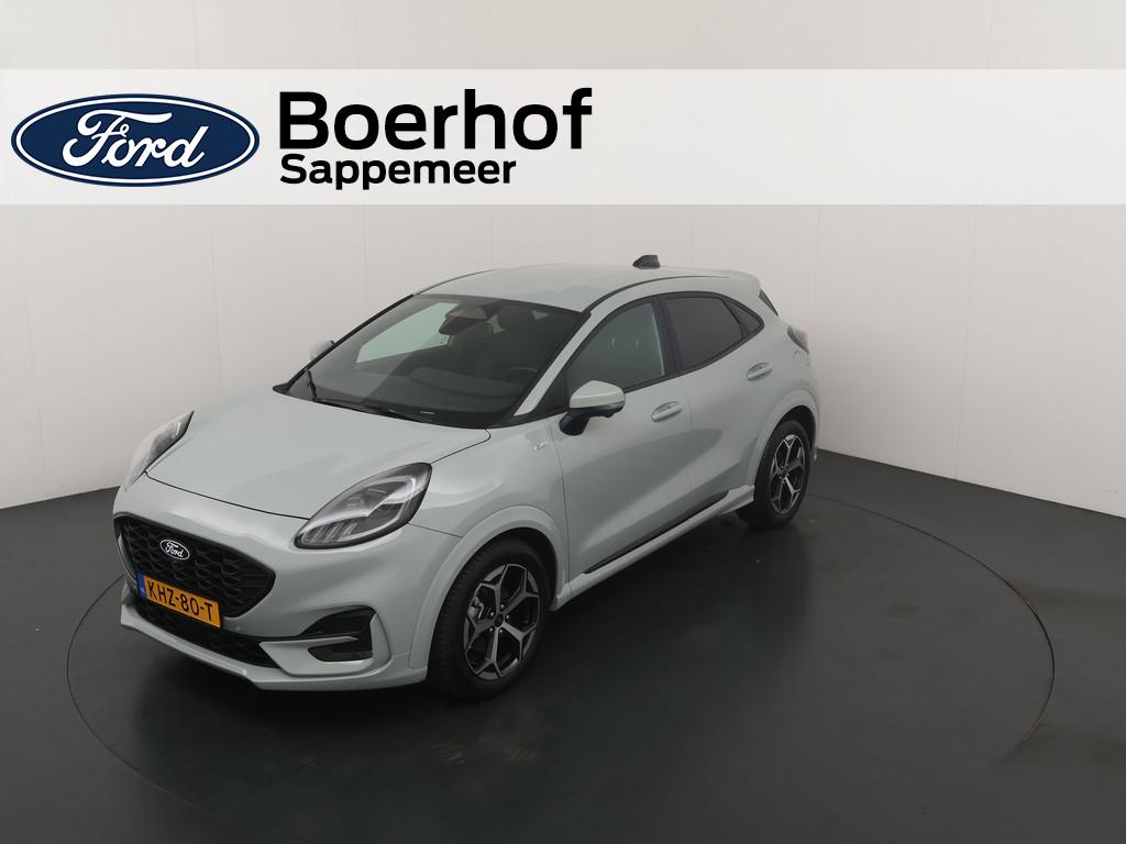 Ford Puma EcoBoost Hybrid 125 pk ST-Line X | Winter Pack | M, 12 maanden, 125 pk, Zwart, 1226 kg