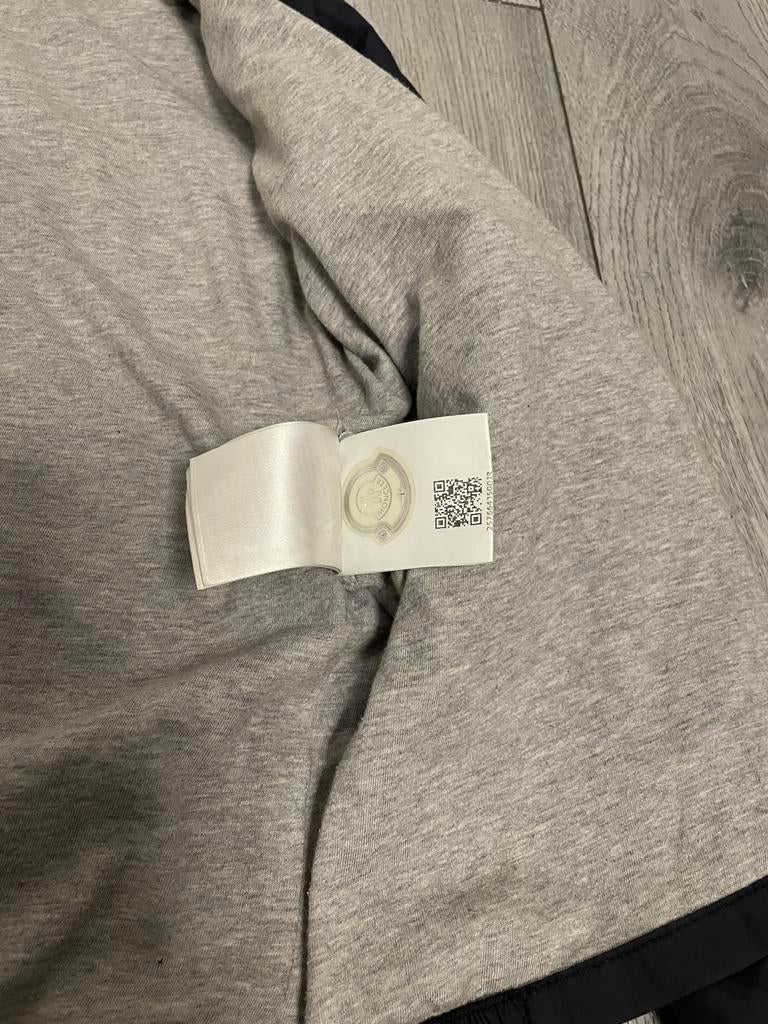 Moncler zomerjas, Blauw, Overige maten, Ophalen of Verzenden, Zo goed als nieuw