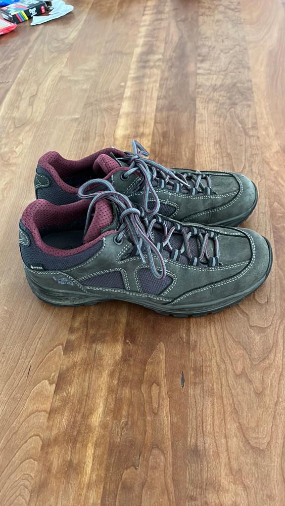 Wandelschoenen dames maat 39,5 Hanwag, Kleding | Dames, Schoenen, Ophalen, Blauw, Wandelschoenen, Gedragen