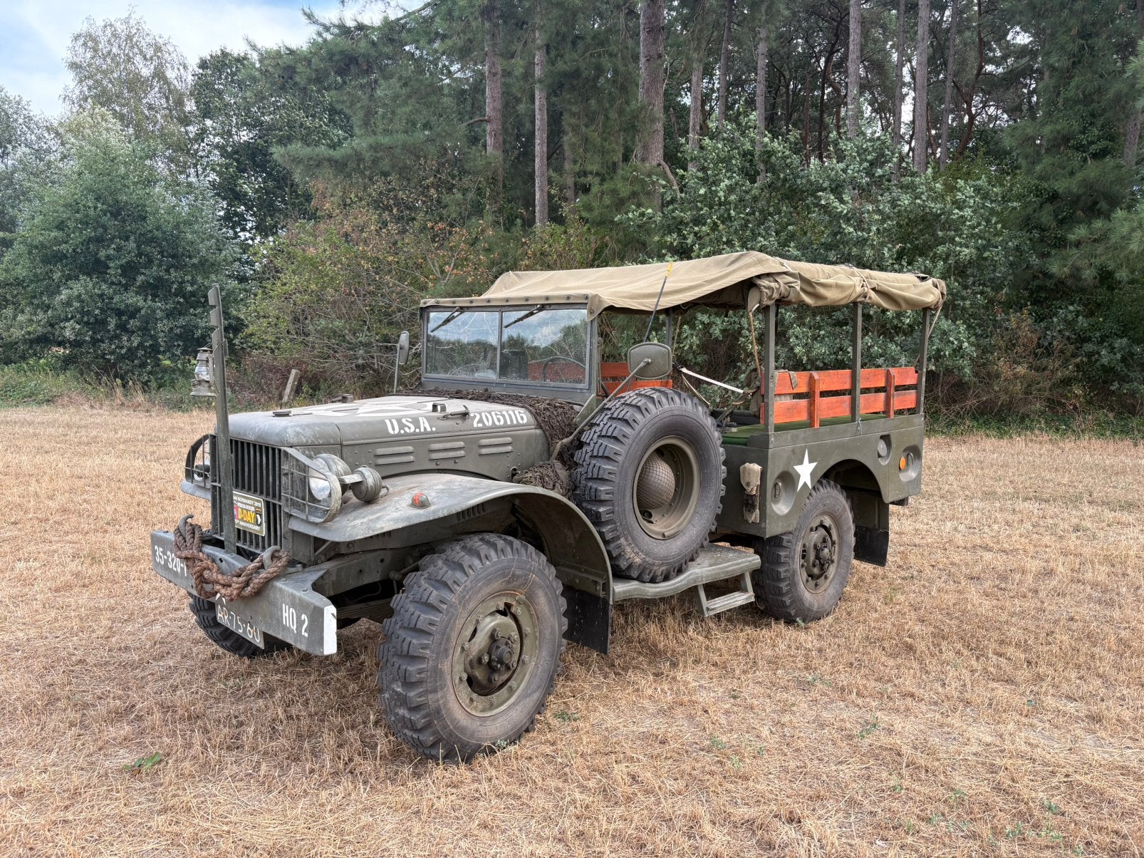 Dodge WC51, 3726 cc, 2280 kg, Handgeschakeld, Particulier