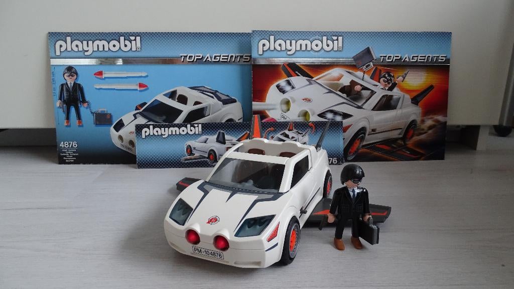 Playmobil Top Agents Super racer – 4876, Kinderen en Baby's, Speelgoed | Playmobil, Ophalen of Verzenden, Gebruikt, Complete set