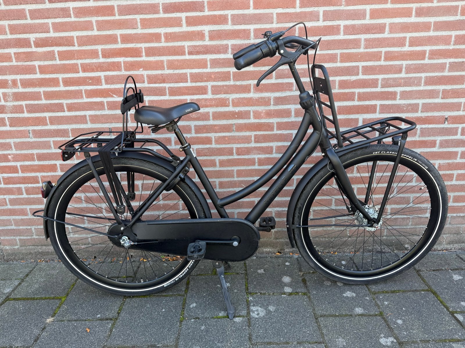 Gazelle PuurNL Transportfiets 28 inch Midnight Black, Terugtraprem, Gebruikt, Versnellingen, Ophalen of Verzenden