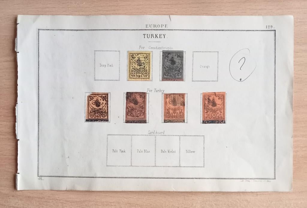 Ottomaanse Rijk 1863  / turkye / Constantinopel., Verzenden, Buitenland