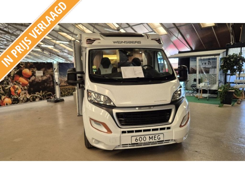 Weinsberg CaraCompact Pepper 600 MEG BearLock, Nw. APK, Caravans en Kamperen, Kluisje, Tot en met 2, Bedrijf, 6 tot 7 meter