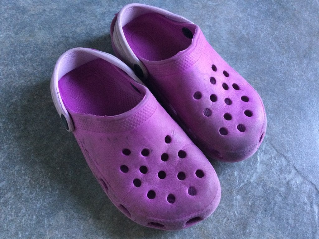 ‘ Crocs‘ kinderen roze maat 20, Ophalen, Gebruikt, Meisje, Overige typen