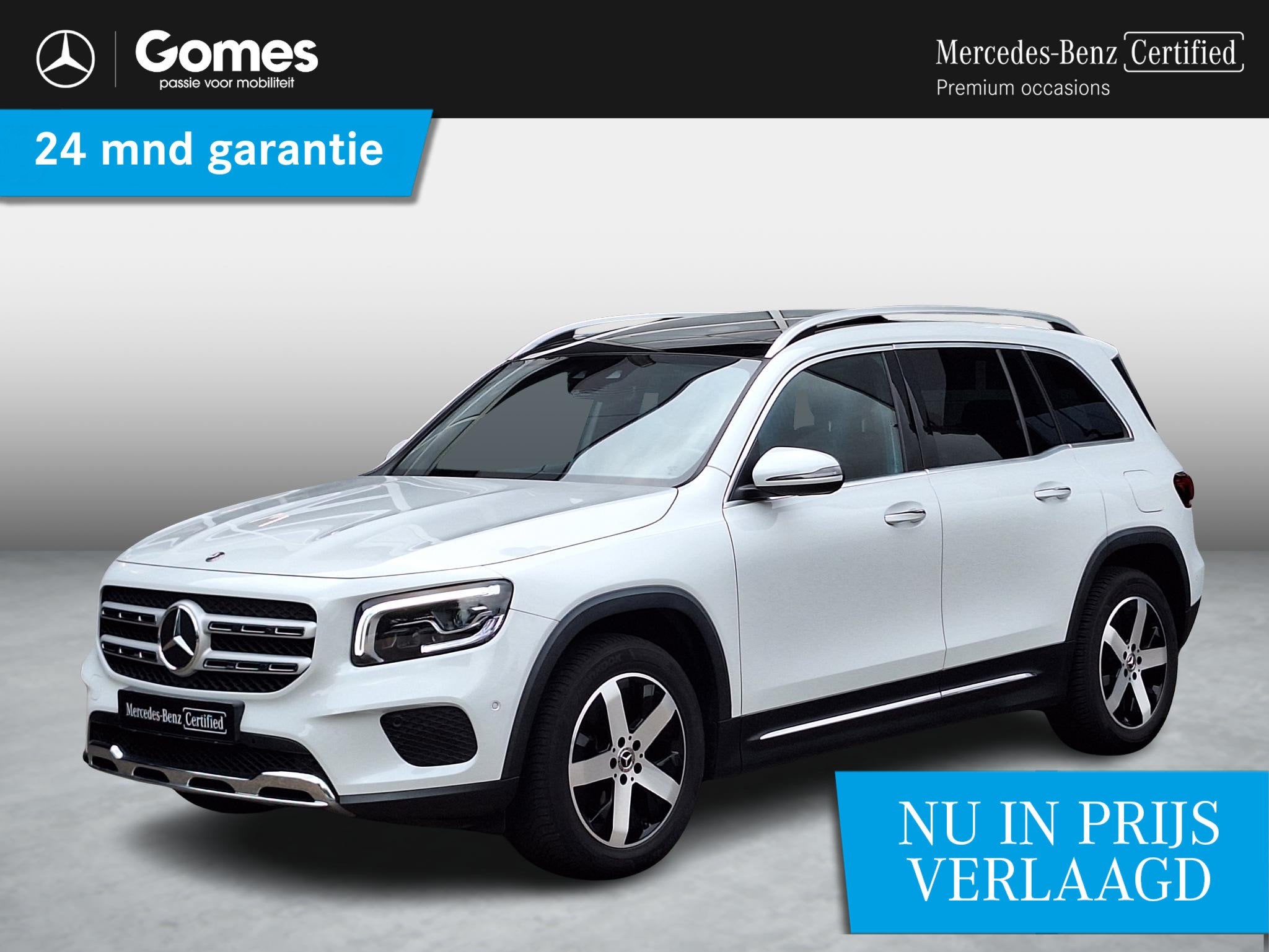Mercedes-Benz GLB 200 Business Solution Luxury | Panoramadak, Auto's, 4 cilinders, Automatische klimaatregeling, Origineel Nederlands