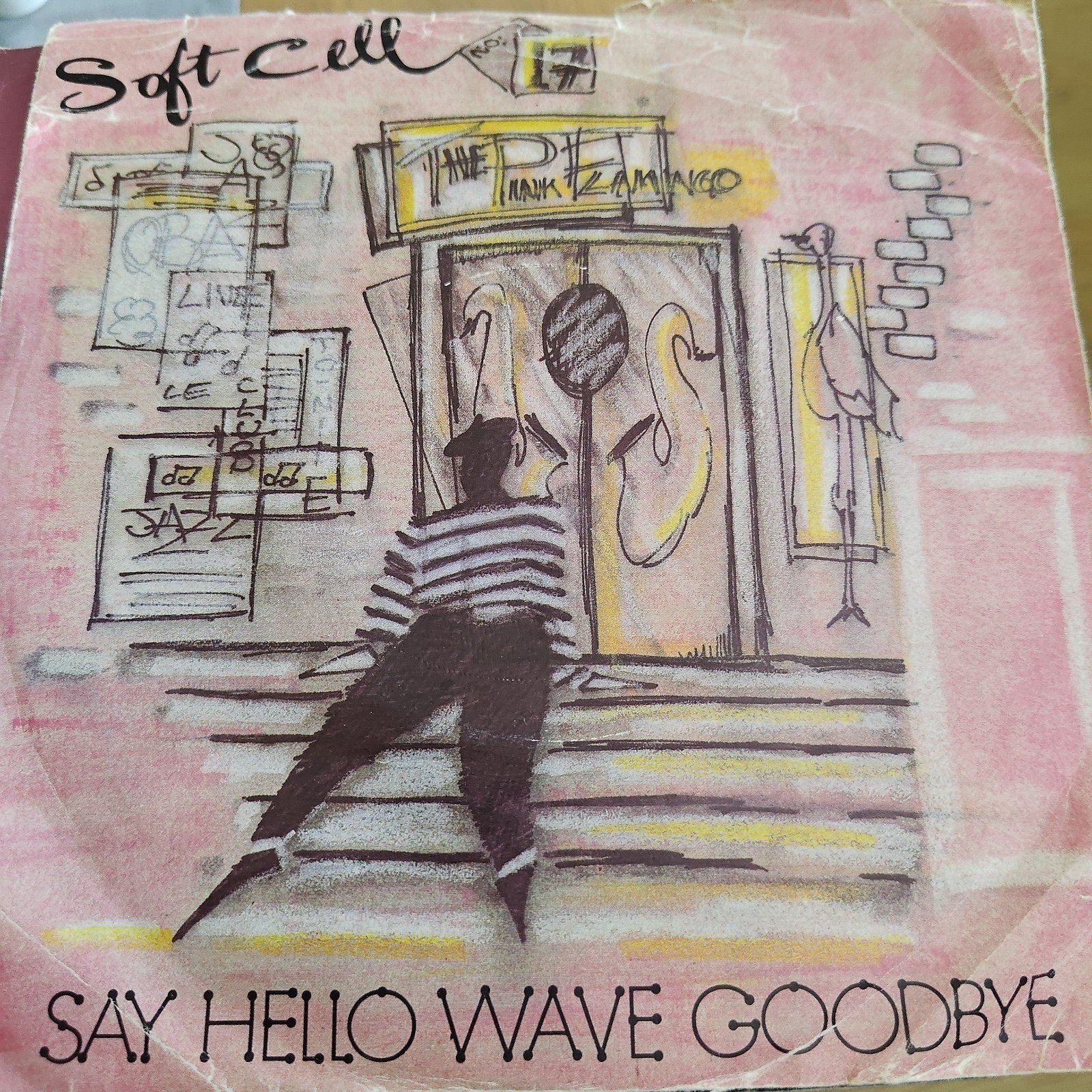 Soft Cell - Say Hello Wave Goodbye 7 inch vinyl single, Cd's en Dvd's, Vinyl Singles, Ophalen of Verzenden, Gebruikt, 7 inch, EP