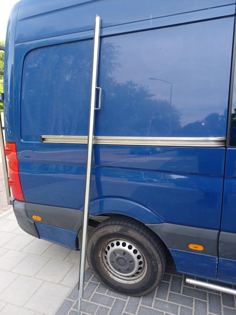 Laadstang met veer ladingsteun voor vrachtwagen/ bestel., Ophalen, Gebruikt