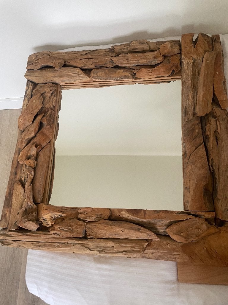 Spiegel, Ophalen, Gebruikt, Vierkant, Minder dan 100 cm