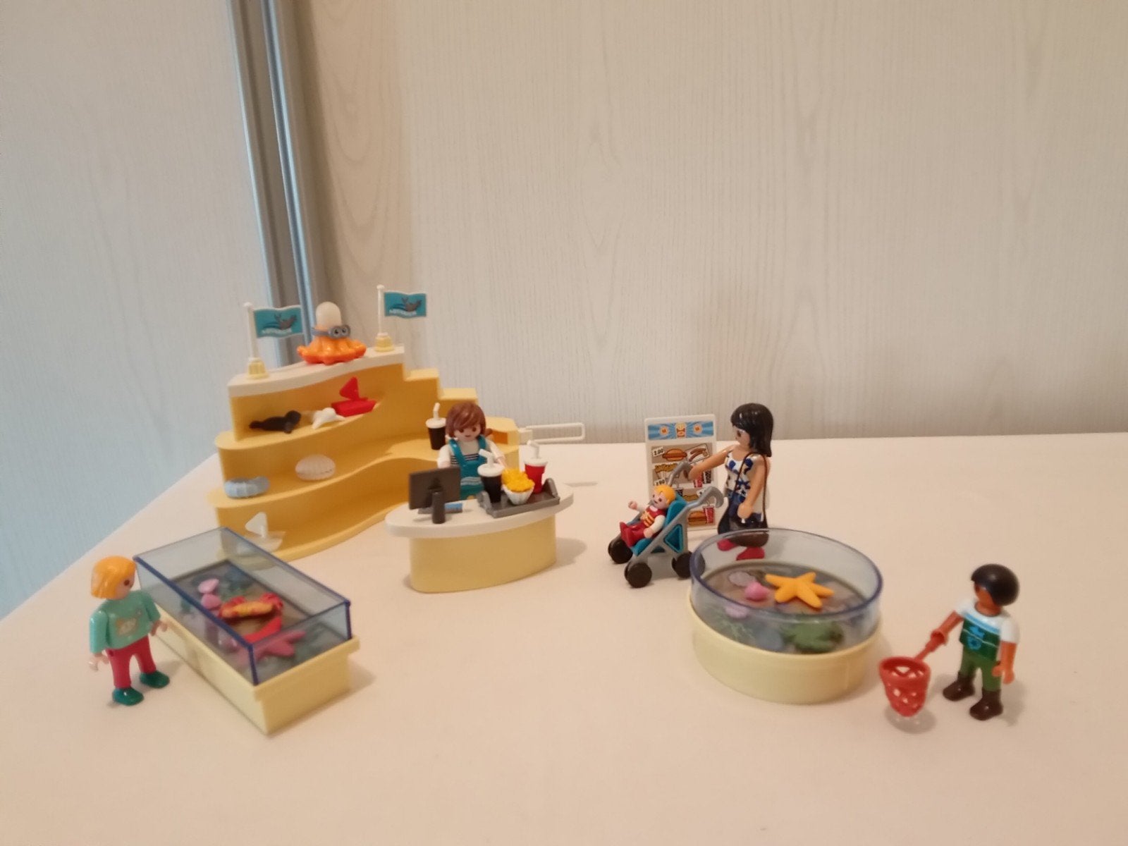 Playmobil 9061 aquarium shop compleet, Gebouw, Complete set, Zo goed als nieuw, Family fun