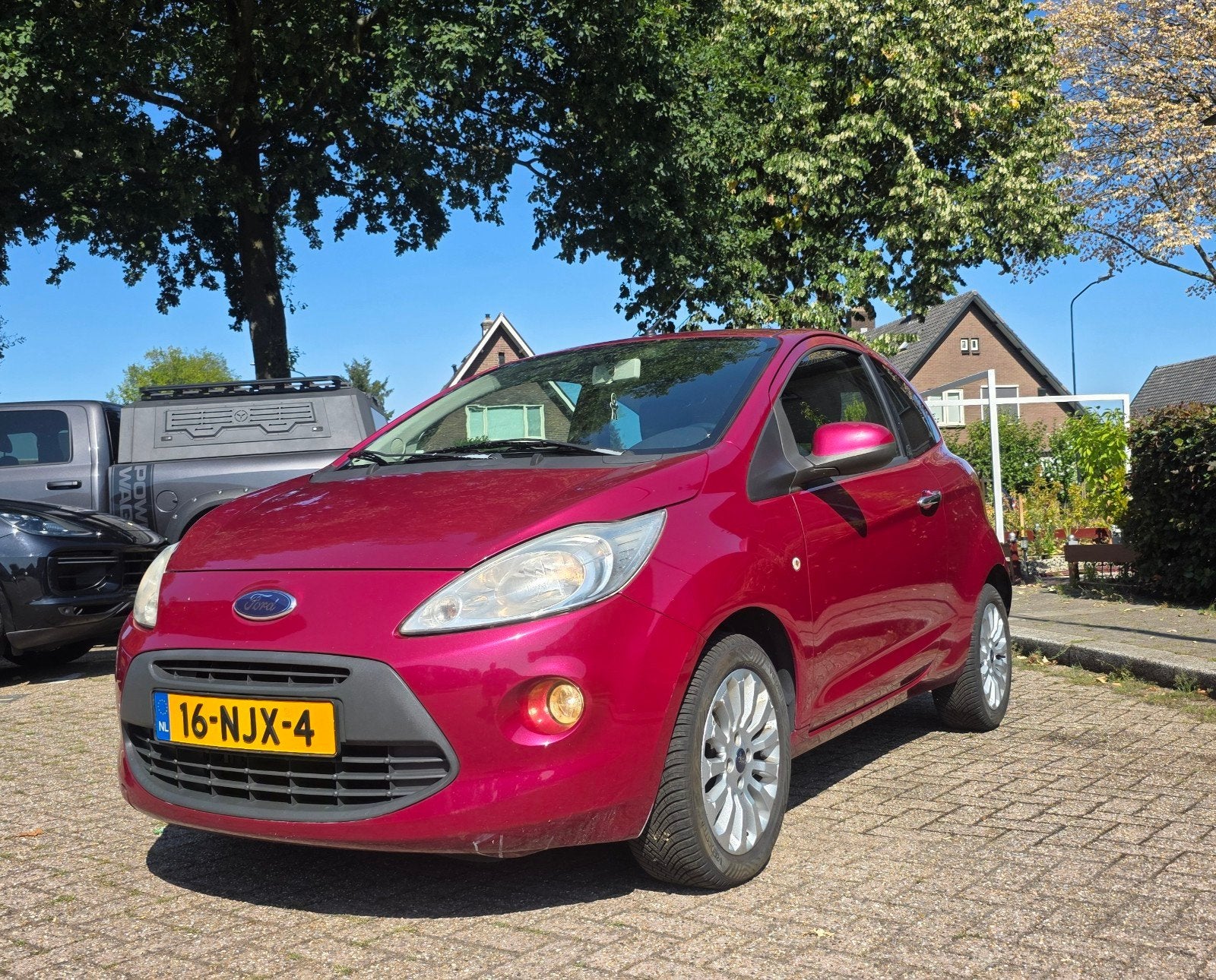 Ford Ka 1.2 Titanium apk 8/2027, Auto's, Voorwielaandrijving, 1242 cc, 4 stoelen, Origineel Nederlands