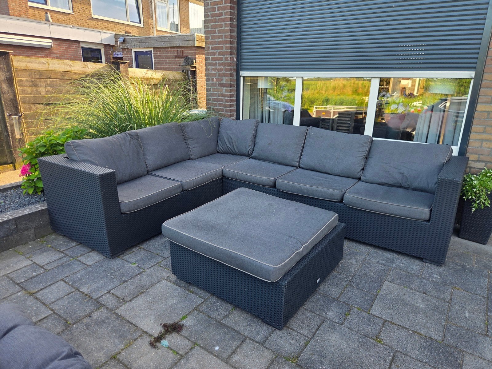 Loungeset, Ophalen, Gebruikt, Kunststof