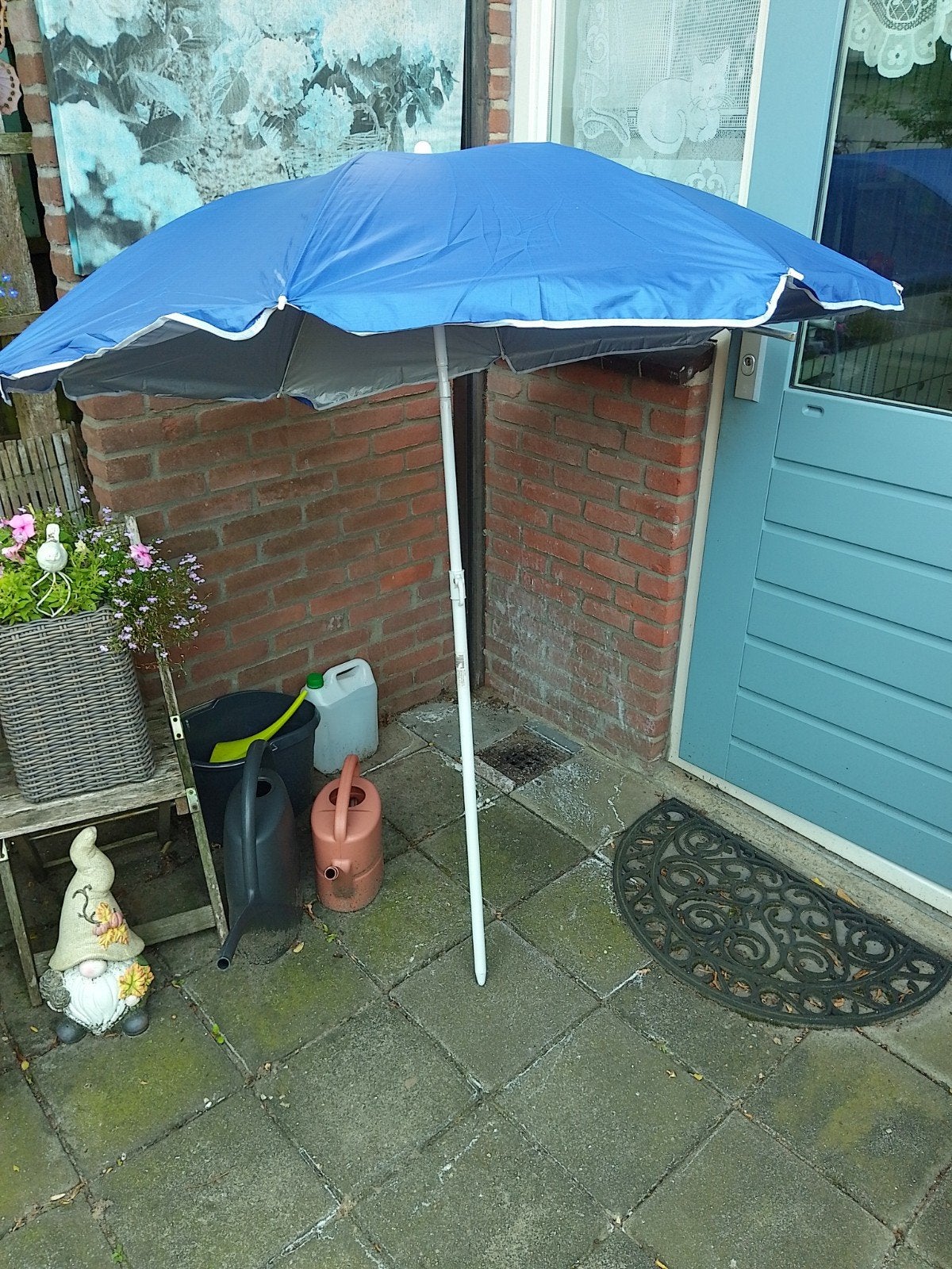 Strandparasol. Vaste prijs 10 euro, Ophalen, 1 tot 2 meter, Strandparasol