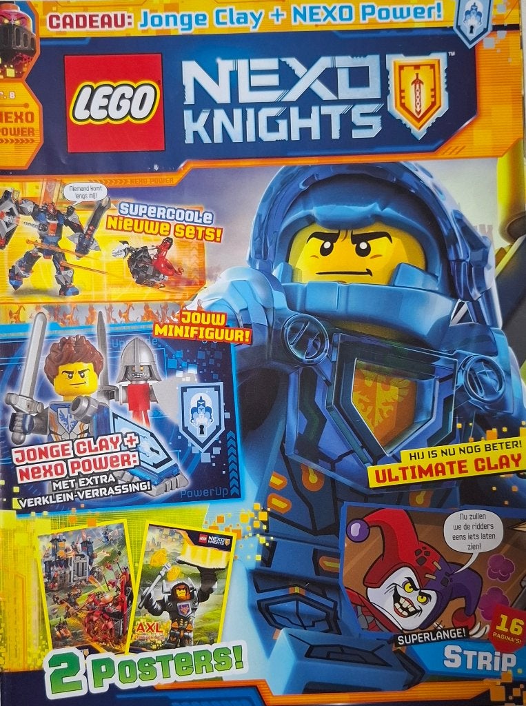 LEGO NEXO KNIGHTS nr 8 NIEUW (zonder minifiguur), Boeken, Ophalen of Verzenden, Nieuw