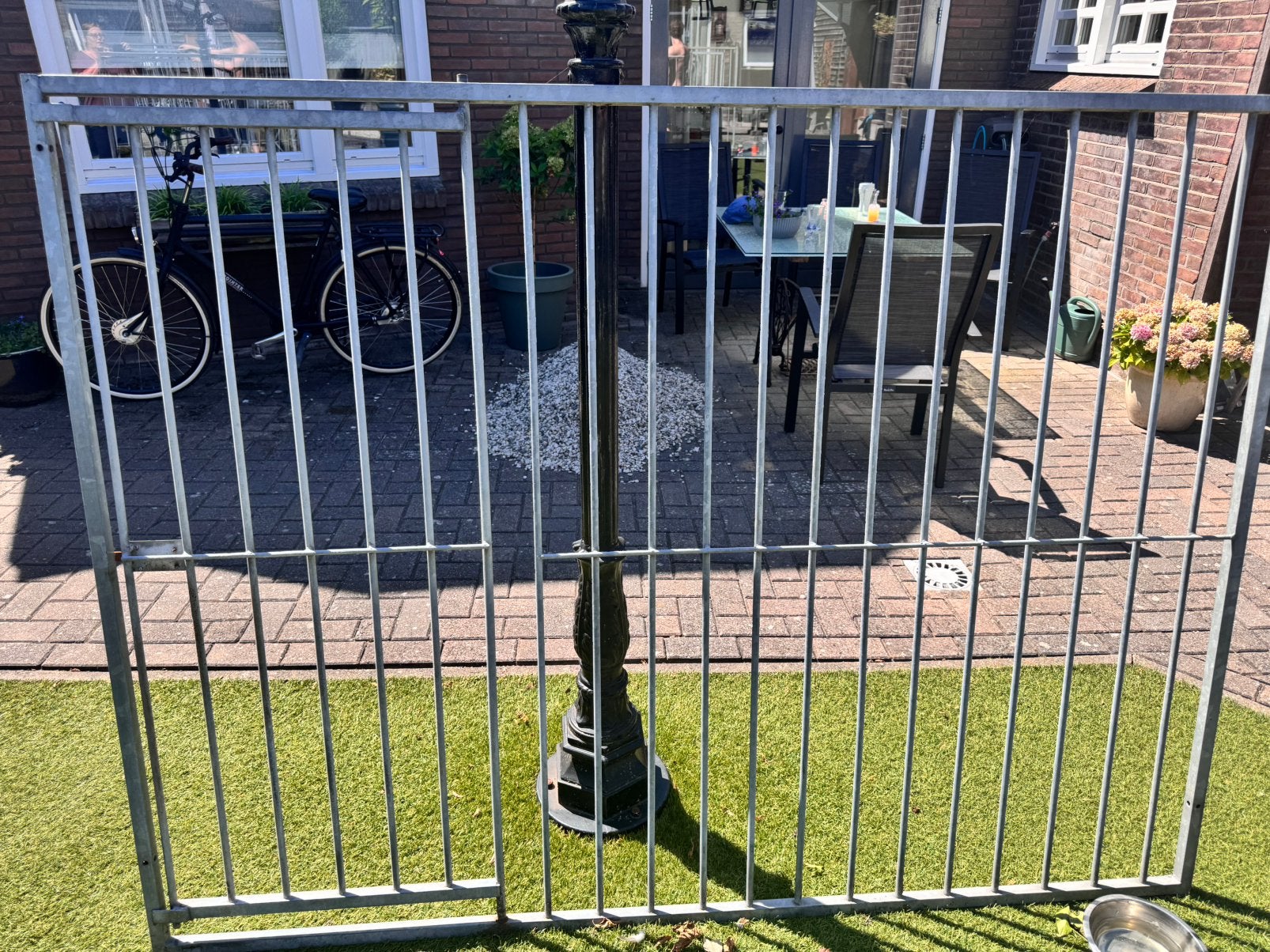 Gegalvaniseerd hek/hondenkennel | 3 delen |, Ophalen, Hondenkennel, 100 cm of meer, 110 cm of meer